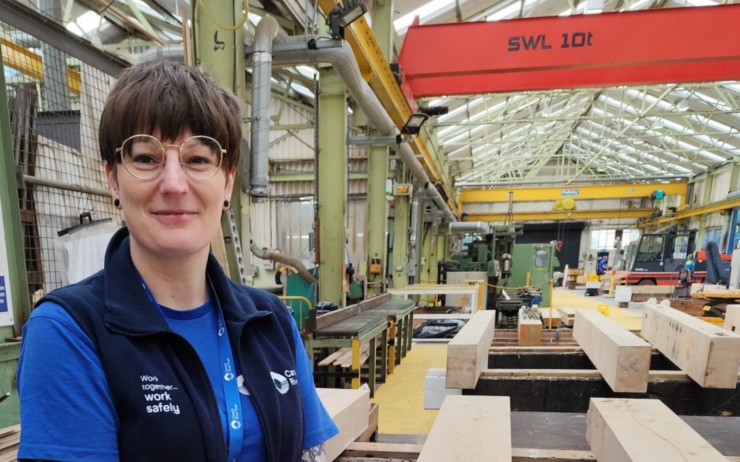 Meet Elizabeth, an Apprentice Lock Gate Technician at Canal & River Trust