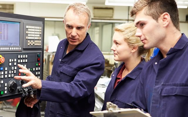 The Modern Apprenticeship in Engineering has a number of different pathways that learners can take.